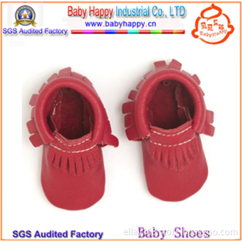Cheap Fancy Leather Baby Moccasin